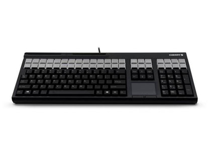 Cherry Lpos G86-71411 - Keyboard - With Touchpad, Magnetic Card Reader - Qwerty - Us - Black All Office Smarts