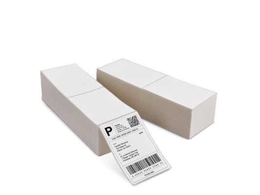 HP - fanfold labels - 1000 label All Office Smarts