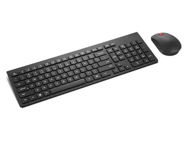 Lenovo Essential Wireless Combo Gen 2 - keyboard and mouse set - QWERTY - US English - black Input Device All Office Smarts