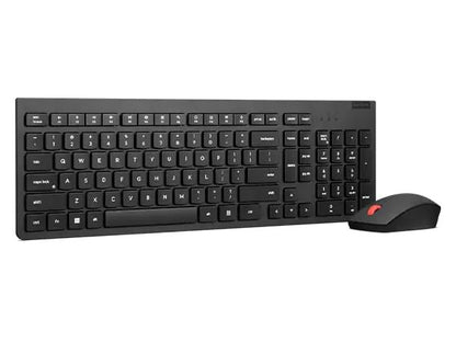 Lenovo Essential Wireless Combo Gen 2 - keyboard and mouse set - QWERTY - US English - black Input Device All Office Smarts