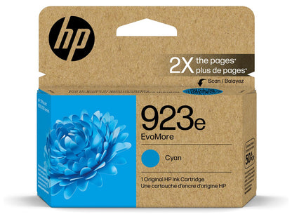 HP 923E Evo More Cyan Original Ink Cartridge All Office Smarts