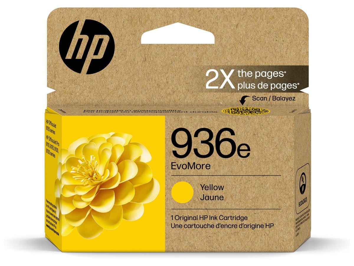 HP 936E Evo More Yellow Original Ink Cartridge
