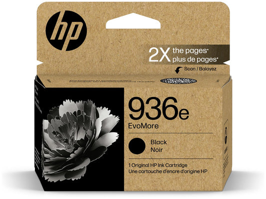 HP 936E EvoMore Black Original Black Ink Cartridge All Office Smarts