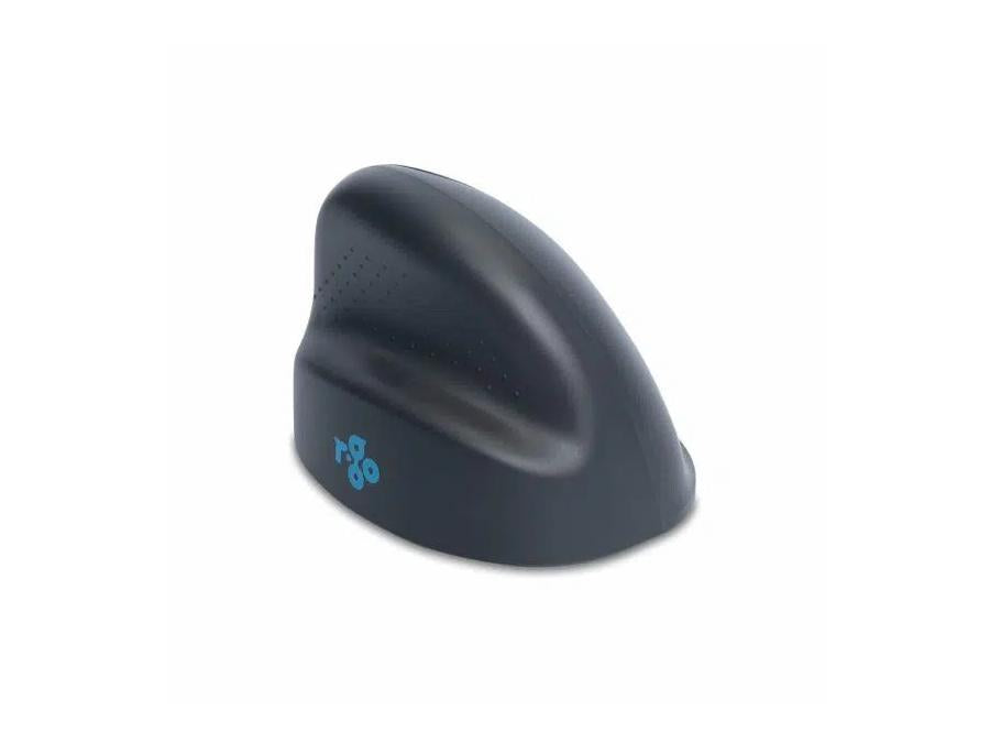 R-Go HE Basic Ergonomic Mouse, Medium (Hand Size 165-185mm), Right Handed, Bluetooth, Grey All Office Smarts