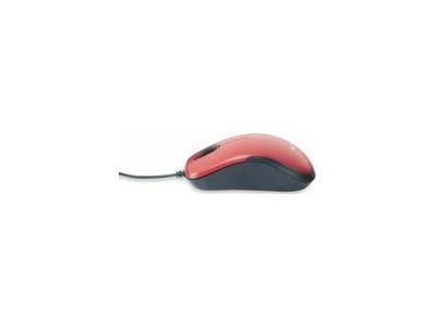 Silent Wired Optical Mouse Usb-C, Red All Office Smarts