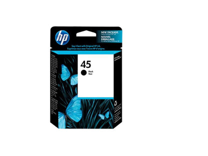 HP 45 Black Original Ink Cartridge All Office Smarts