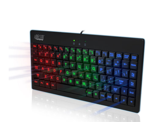 3 COLORS ILLUMINATED 2X LARGEUSBKEYBOARD