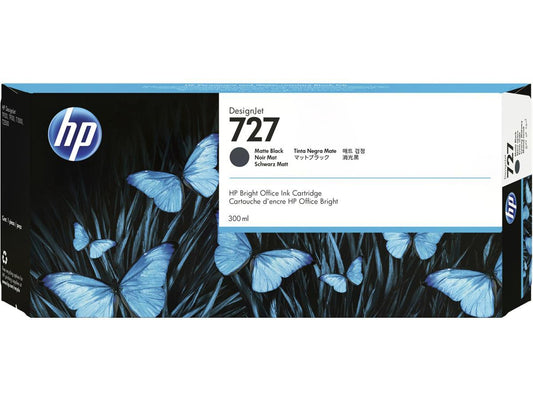 HP 727 - High Capacity - Matte Black - Original - DesignJet - Ink Cartridge All Office Smarts