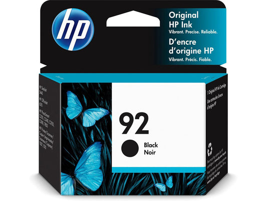 HP 92 - Black - Original - Ink Cartridge