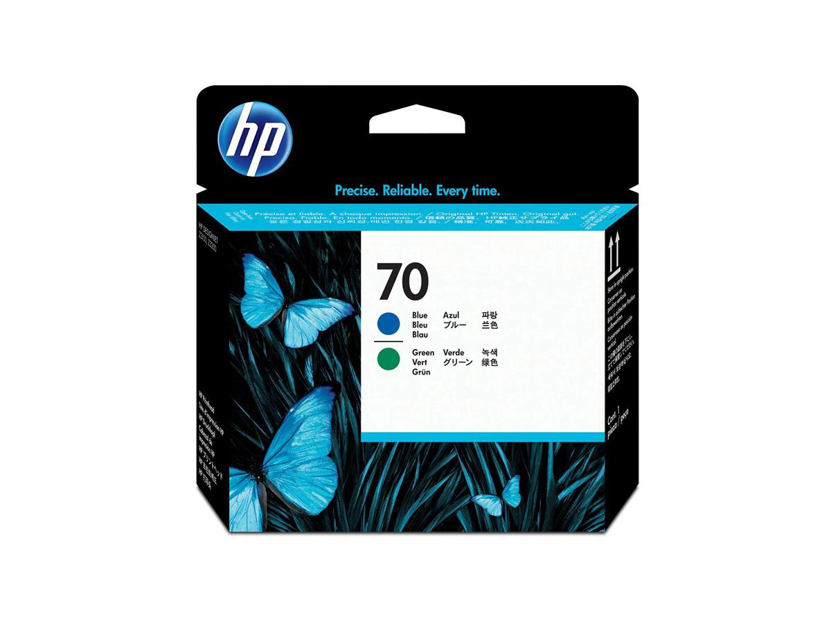 HP 70 - Blue, Green - Printhead All Office Smarts