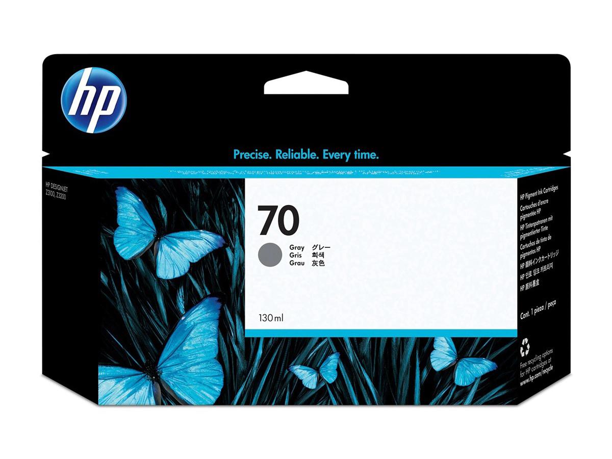 HP 70 - gray - original - Design Jet - ink cartridge All Office Smarts