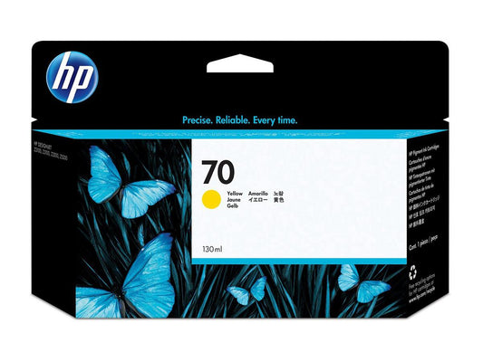 HP 70 - Yellow - Original - DesignJet - Ink Cartridge All Office Smarts