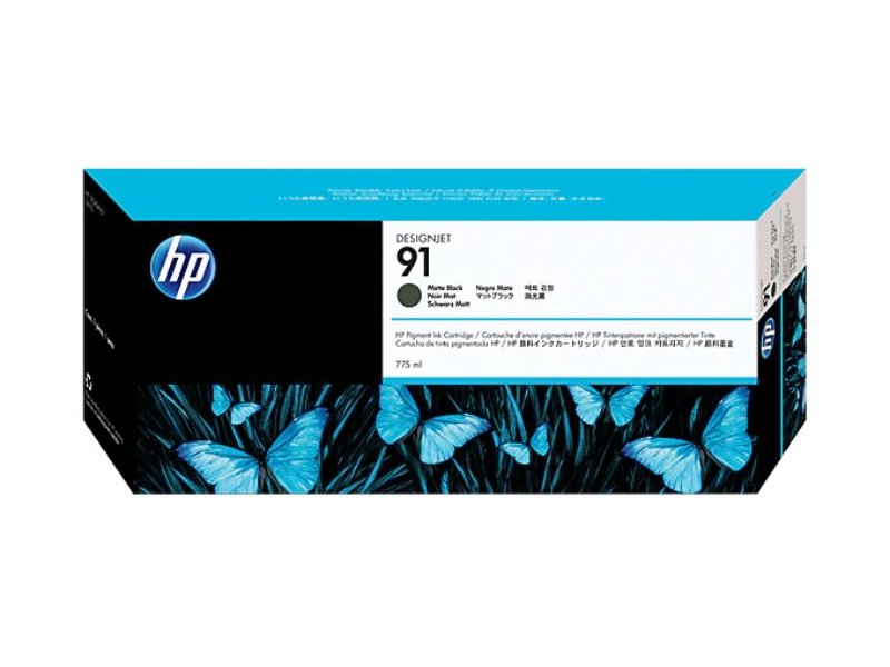 HP 91 Matte Black 775 ml Ink Cartridge All Office Smarts