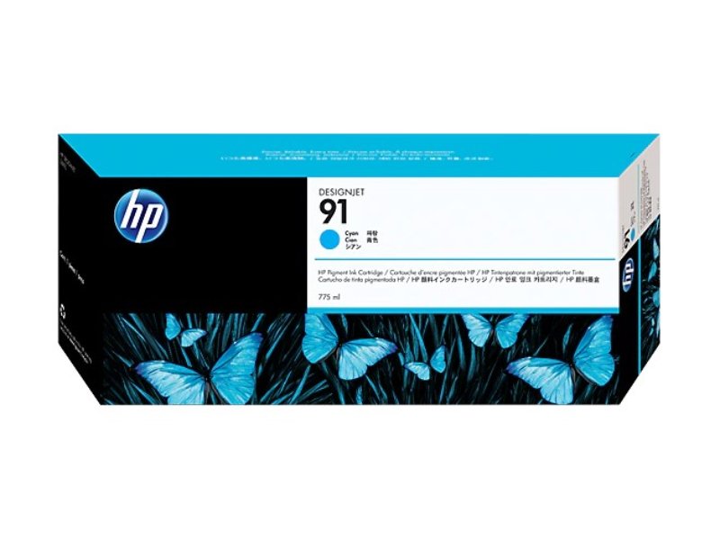 HP 91 Cyan 775 ml Ink Cartridge All Office Smarts