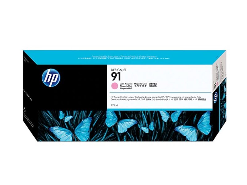 HP 91 Light Magenta 775 ml Ink Crtg All Office Smarts