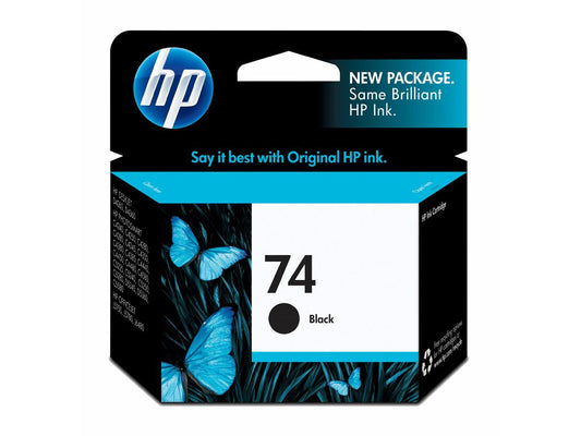 HP 74 Black Original Ink Cartridge All Office Smarts