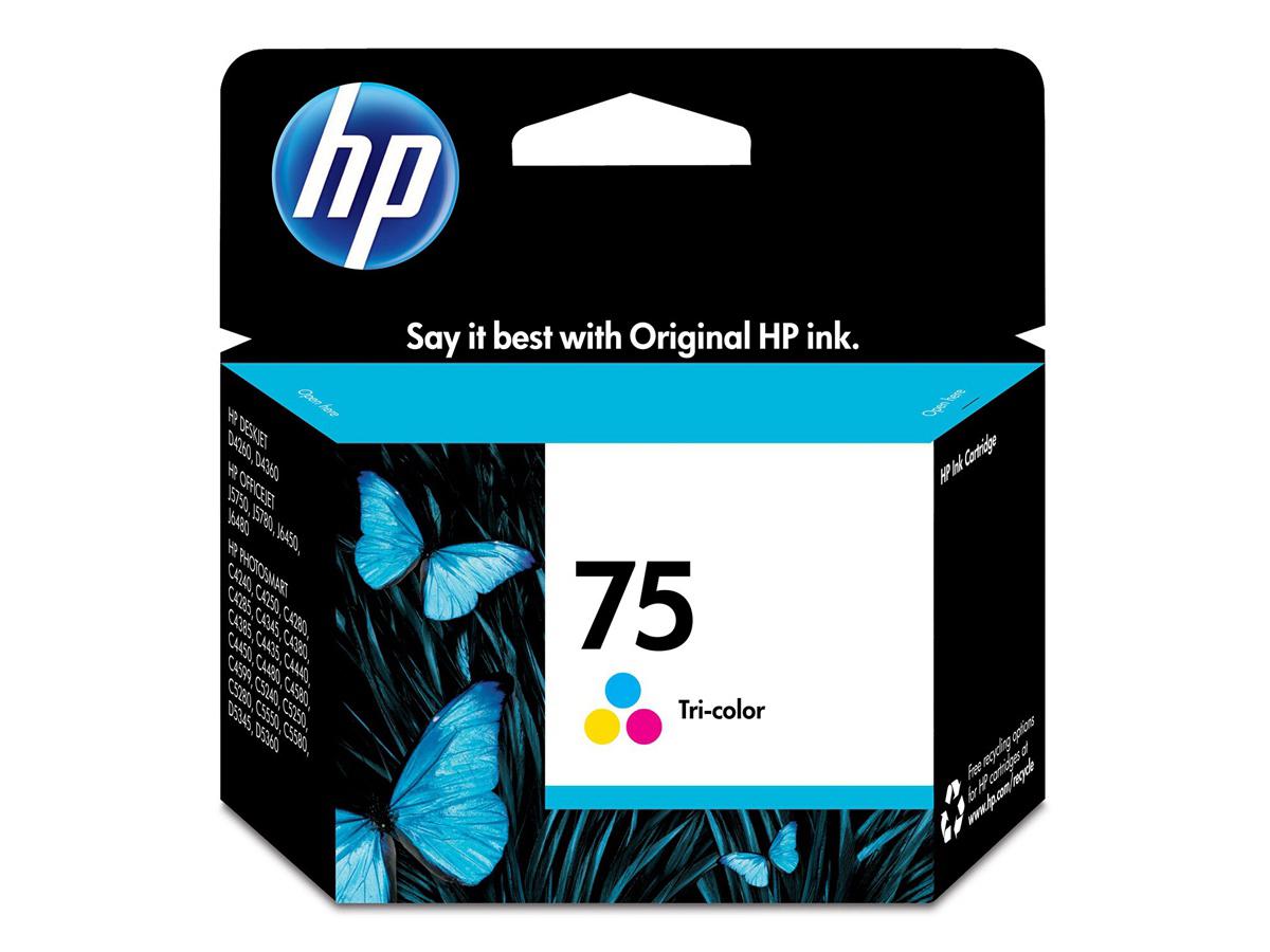 HP 75 - Color (cyan, magenta, yellow) - Original - Ink Cartridge All Office Smarts