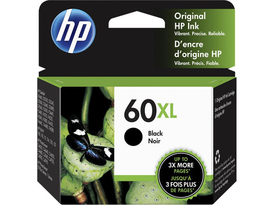 HP 60XL - High Yield - Black - Original - Ink Cartridge
