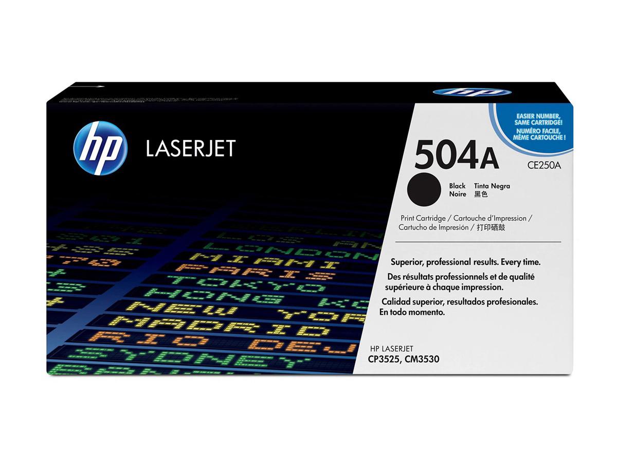 HP 504A (CE250A) Black Original Toner All Office Smarts