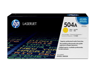 HP 504A (CE252A) Yellow Original Toner All Office Smarts