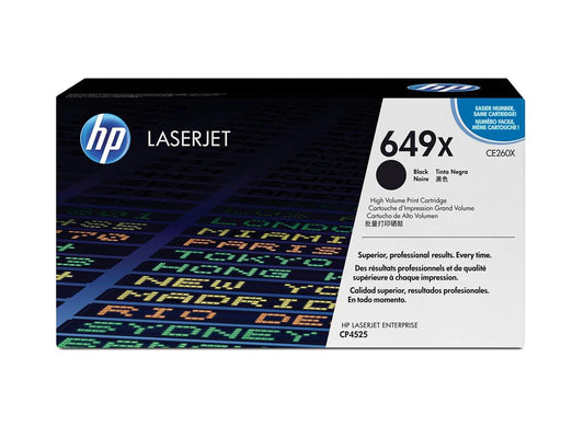 HP 649X (CE260X) XL Black Original Toner All Office Smarts