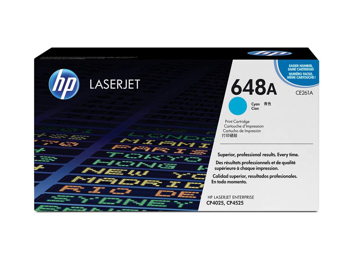 HP 648A (CE261A) Cyan Original Toner All Office Smarts