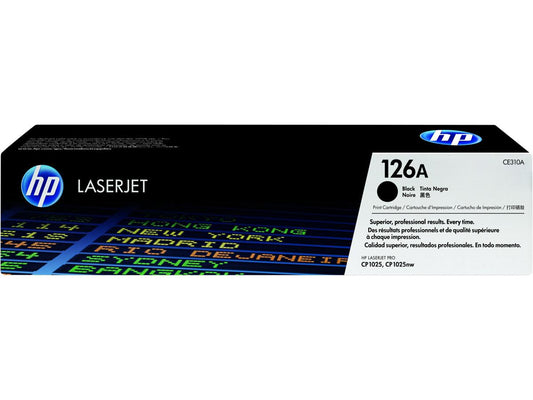 HP 126A (CE310A) Black Original Toner All Office Smarts