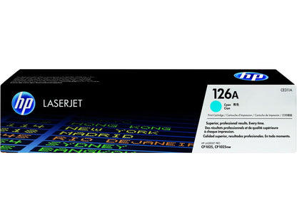 HP 126A (CE311A) Cyan Original Toner All Office Smarts