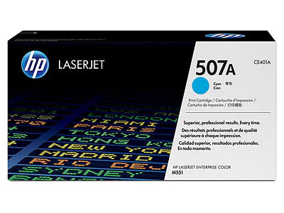 HP 507A (CE401A) Cyan Original Toner All Office Smarts