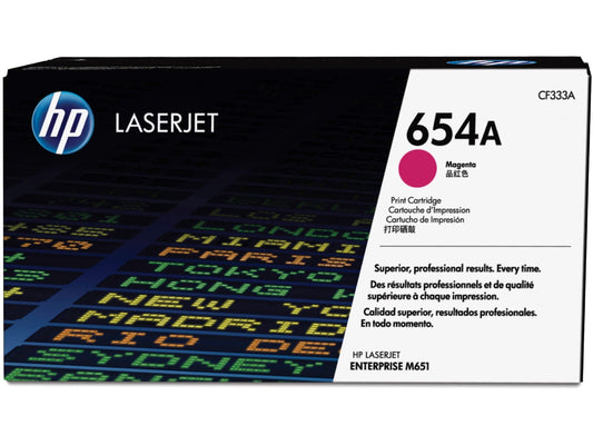 HP 654A (CF333A) Magenta Original Toner All Office Smarts