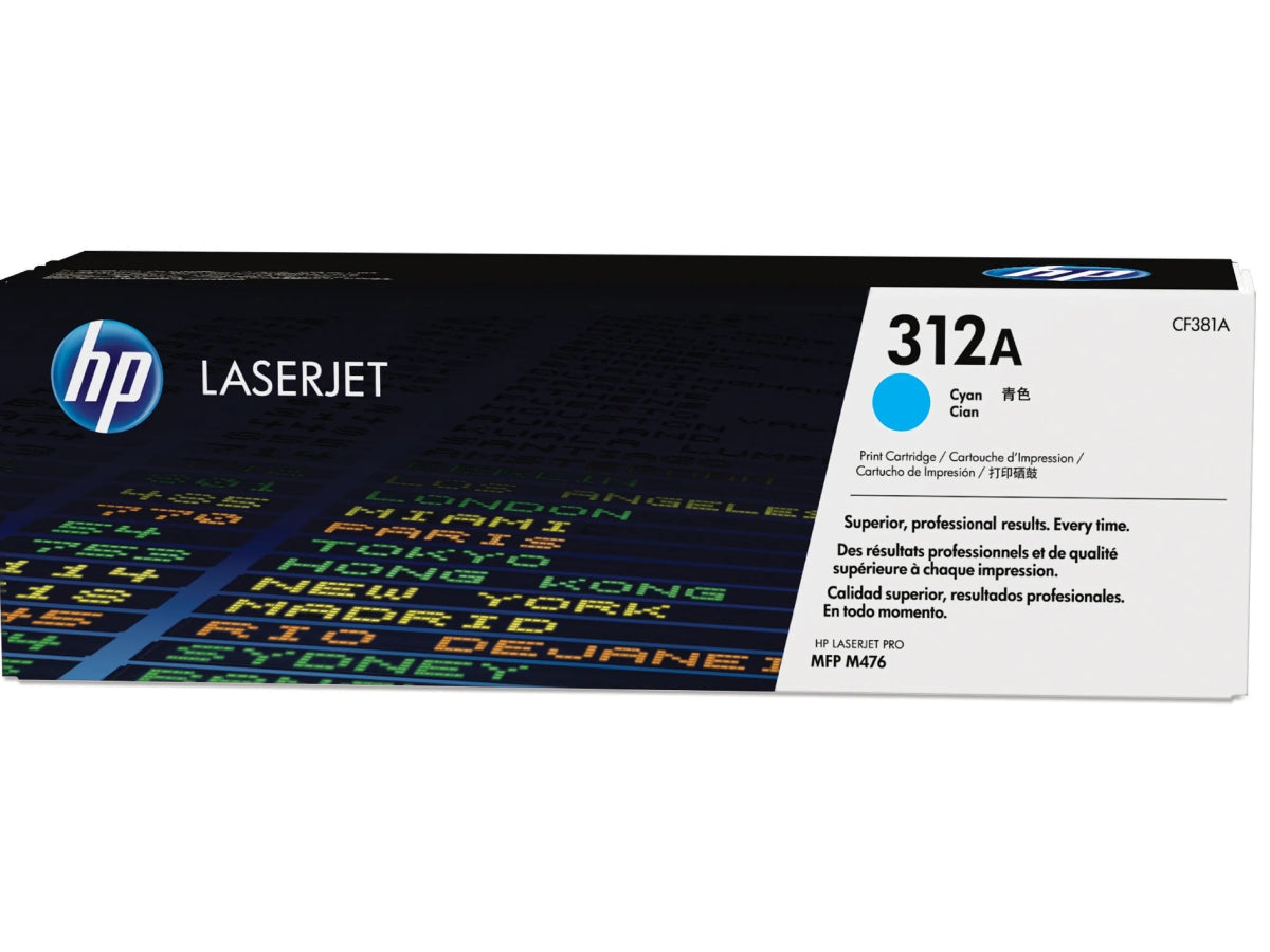 HP 312A (CF381A) Cyan Original Toner All Office Smarts