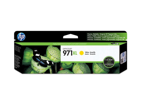 HP 971XL - High Yield - Yellow - Original - Officejet - Ink Cartridge All Office Smarts