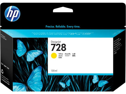 HP 728 - Yellow - Original - DesignJet - Ink Cartridge