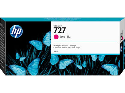 HP 727 - High Capacity - Magenta - Original - DesignJet - Ink Cartridge All Office Smarts