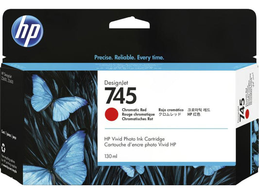 HP 745 - Chromatic Red - Original - Design Jet - Ink Cartridge All Office Smarts