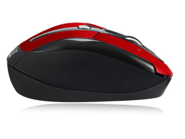 Red Wireless Programmable Mini Mouse All Office Smarts