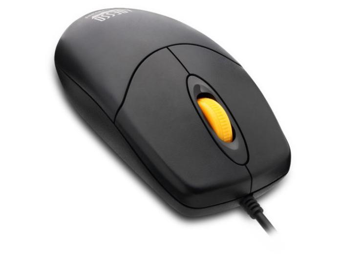 Water proof Antimicrobial Scroll USB Mouse