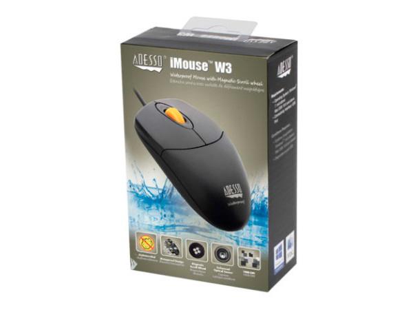 Water proof Antimicrobial Scroll USB Mouse All Office Smarts