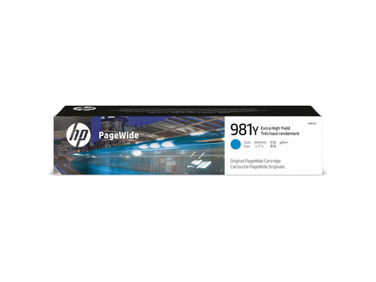 HP 981Y - Extra High Yield - Cyan - Original - PageWide - Ink Cartridge