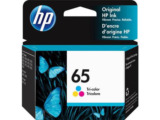 HP 65 - Color (cyan, magenta, yellow) - Original - Ink Cartridge All Office Smarts