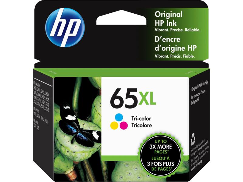 HP 65XL - High Yield - Color (cyan, magenta, yellow) - Original - Ink Cartridge All Office Smarts