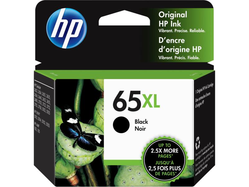 HP 65XL - High Yield - Black - Original - Ink Cartridge All Office Smarts