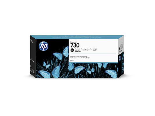 HP 730 - High Capacity - Photo Black - Original - Design Jet - Ink Cartridge