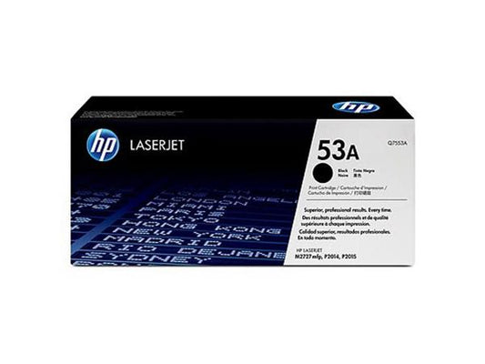 HP 53A - Black - Original - LaserJet - Toner Cartridge (Q7553A) All Office Smarts