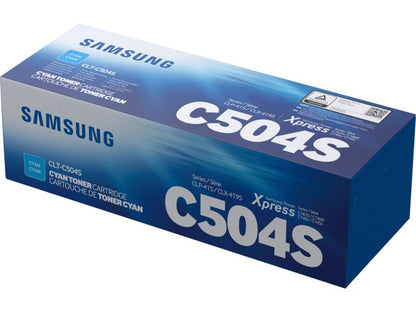 Samsung CLT-C504S - Cyan - Original - Toner Cartridge (SU029A)