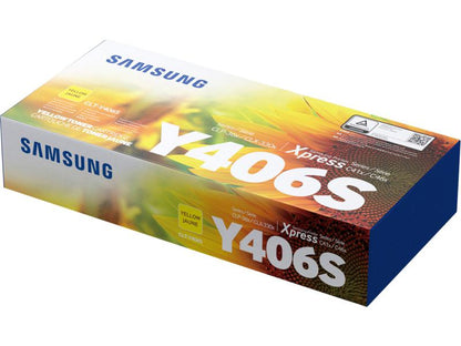 Samsung CLT-Y406S - yellow - original - toner cartridge (SU466A) All Office Smarts