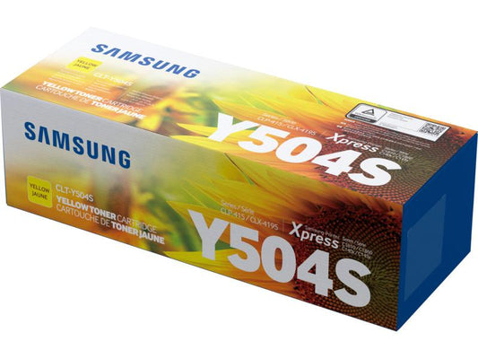 Samsung CLT-Y504S - Yellow - Original - Toner Cartridge (SU506A)