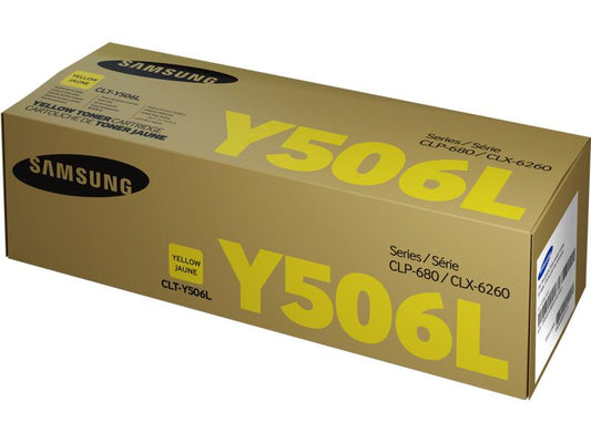 Samsung CLT-Y506L - High Yield - Yellow - Original - Toner Cartridge (SU519A)