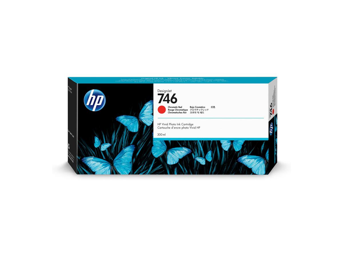 Hp 746 300-Ml Chrmtc Red Ink Crtg All Office Smarts