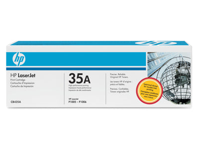 HP 35A (CB435AD) 2-pack Black OEM Toner All Office Smarts